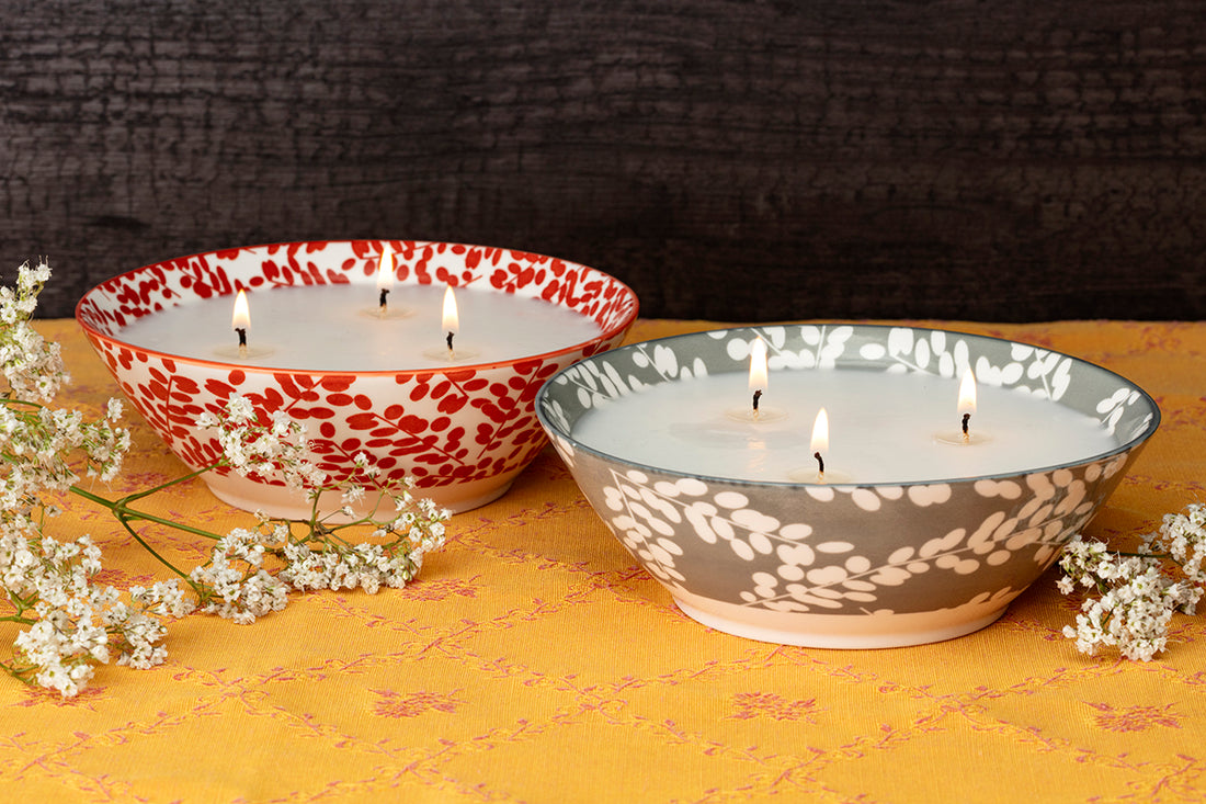 Wanderleaf Bowl Candle