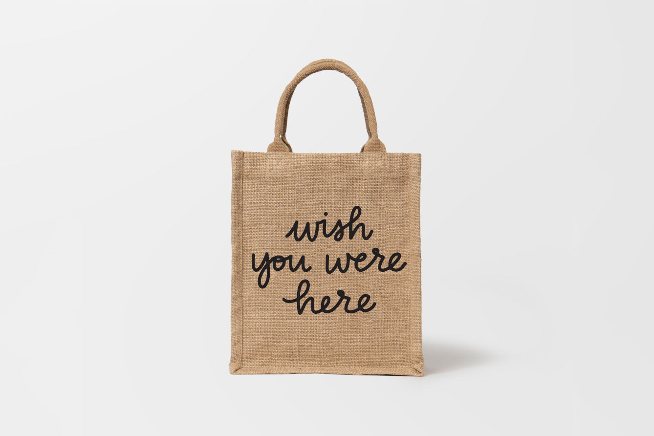 Gift Tote - Wish You Were Here