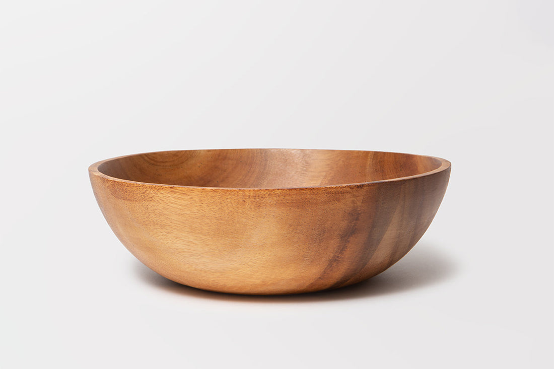 Nest Acacia Salad Bowl