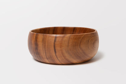 Acacia Wood Rounded Salad Bowl