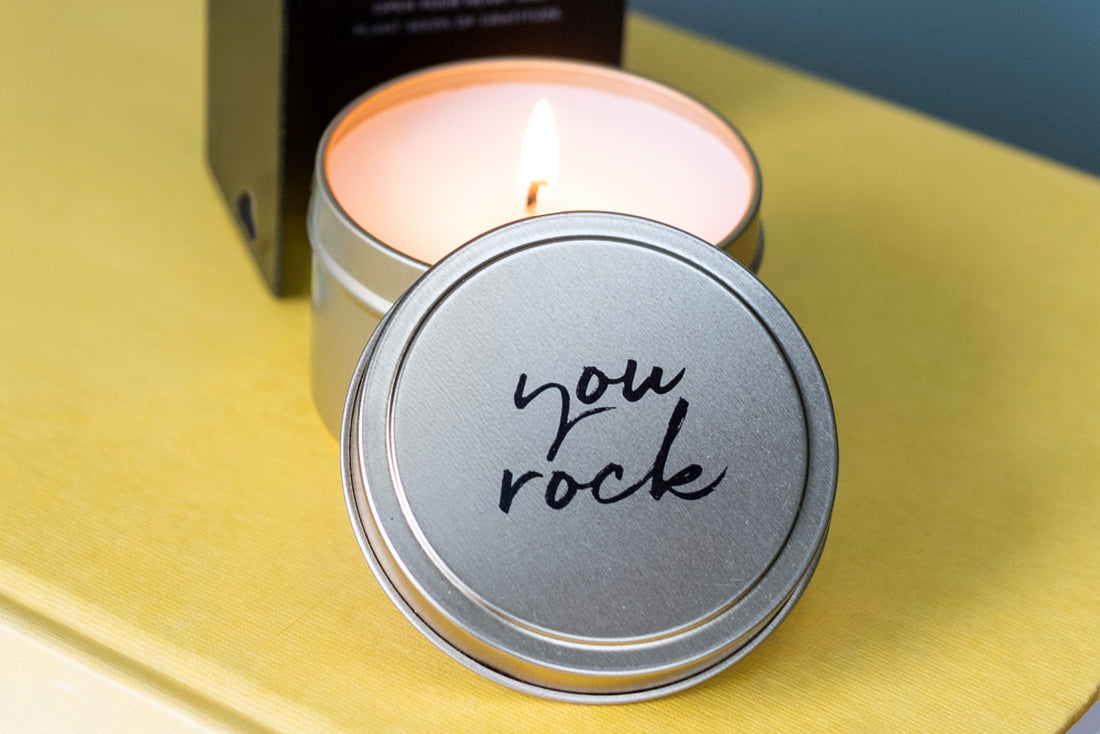 You Rock Candle