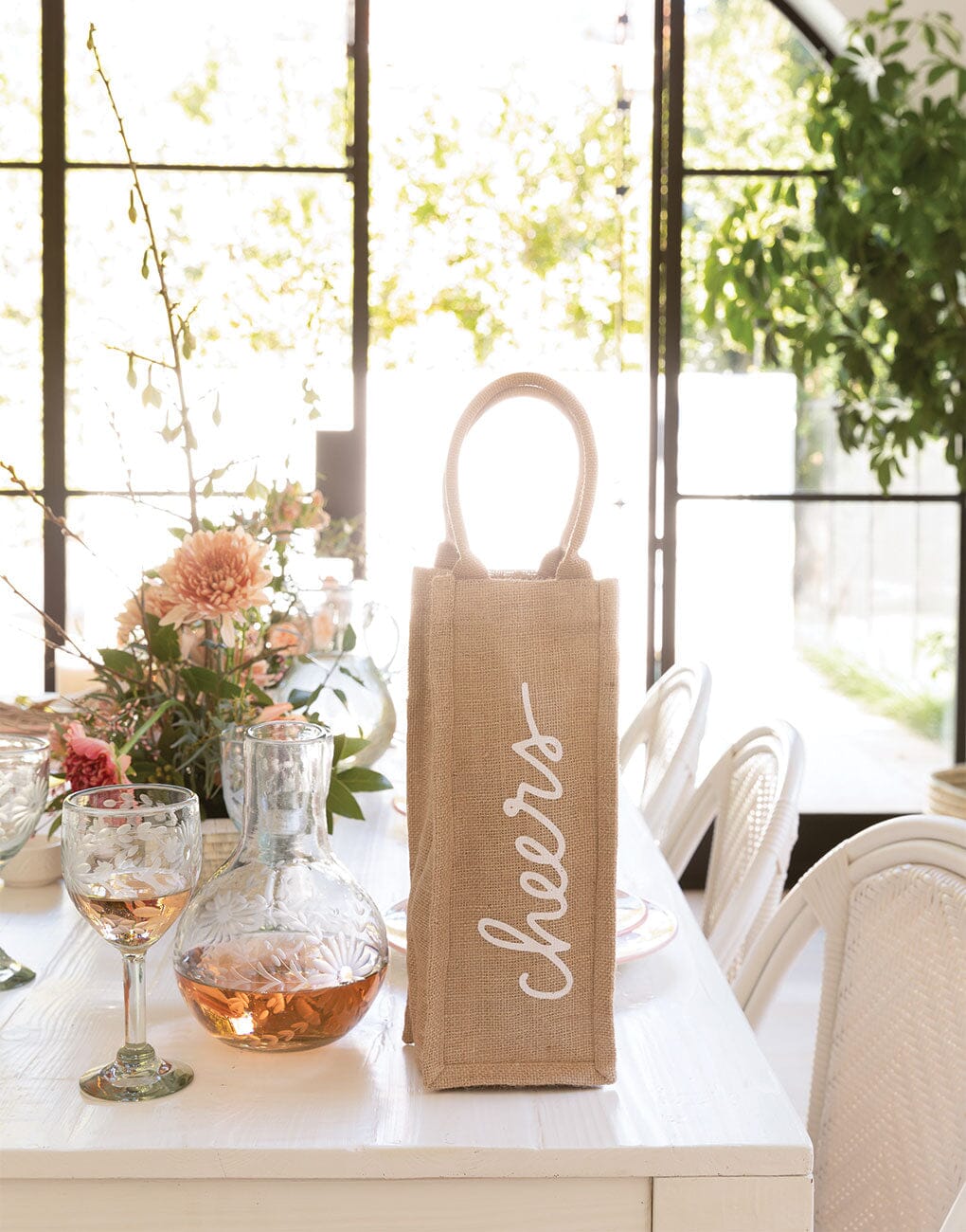 Cheers Reusable Wine Tote | The Little Market