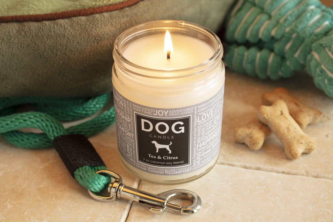 Dog Candle - Ethical fair trade candles and gifts that give back to women artisans.
