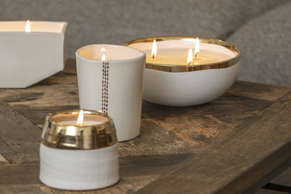 Lulea 3-Wick Bowl -  soy blend candles handmade by women artisans in the U.S. at Prosperity Candle