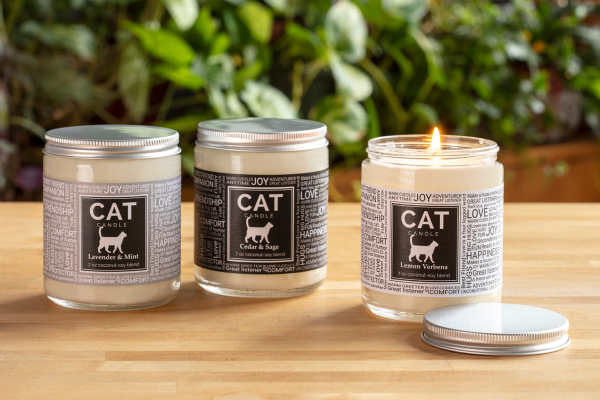 Love That Cat Candle