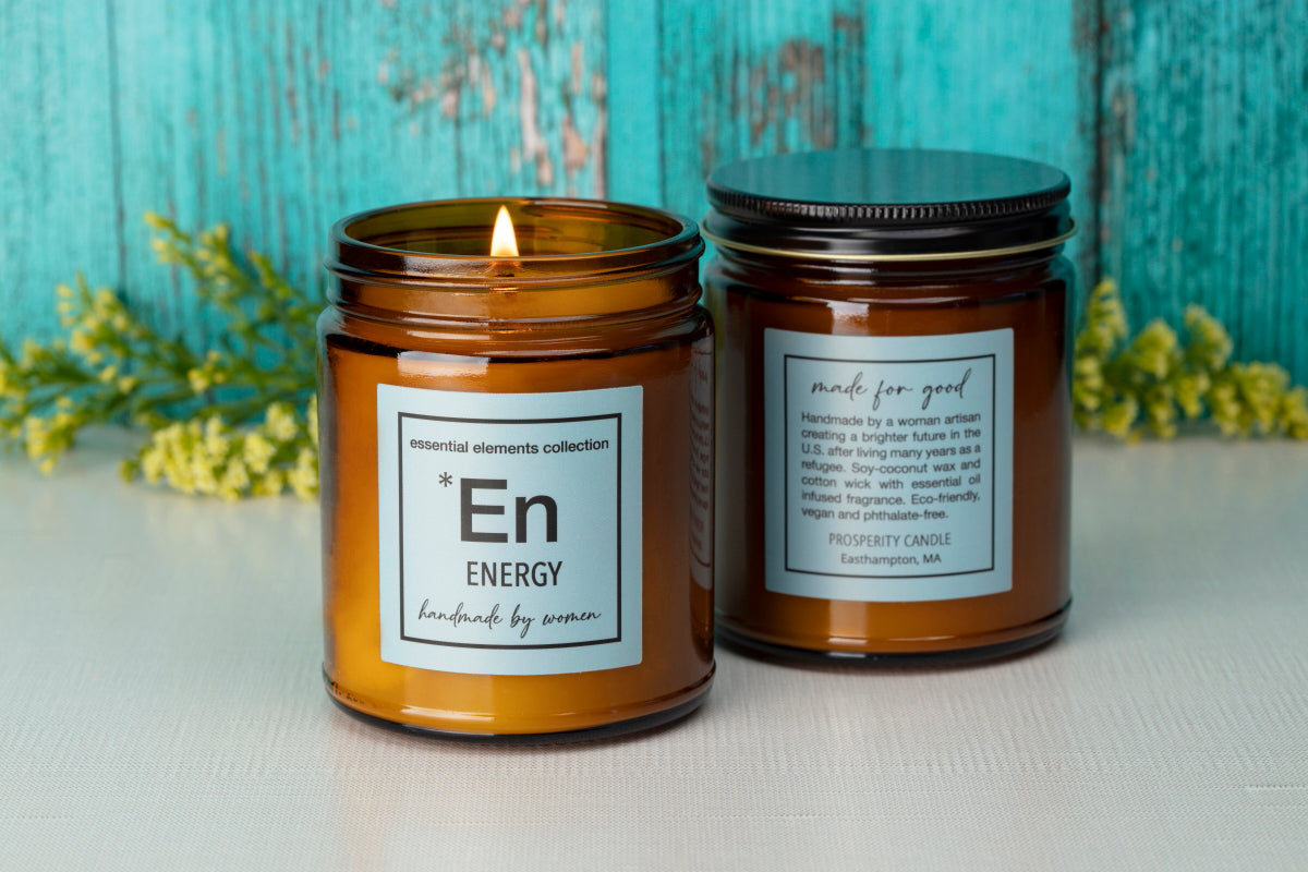 Essential Elements Gift Set, Candle Gift for Mom & New Parents