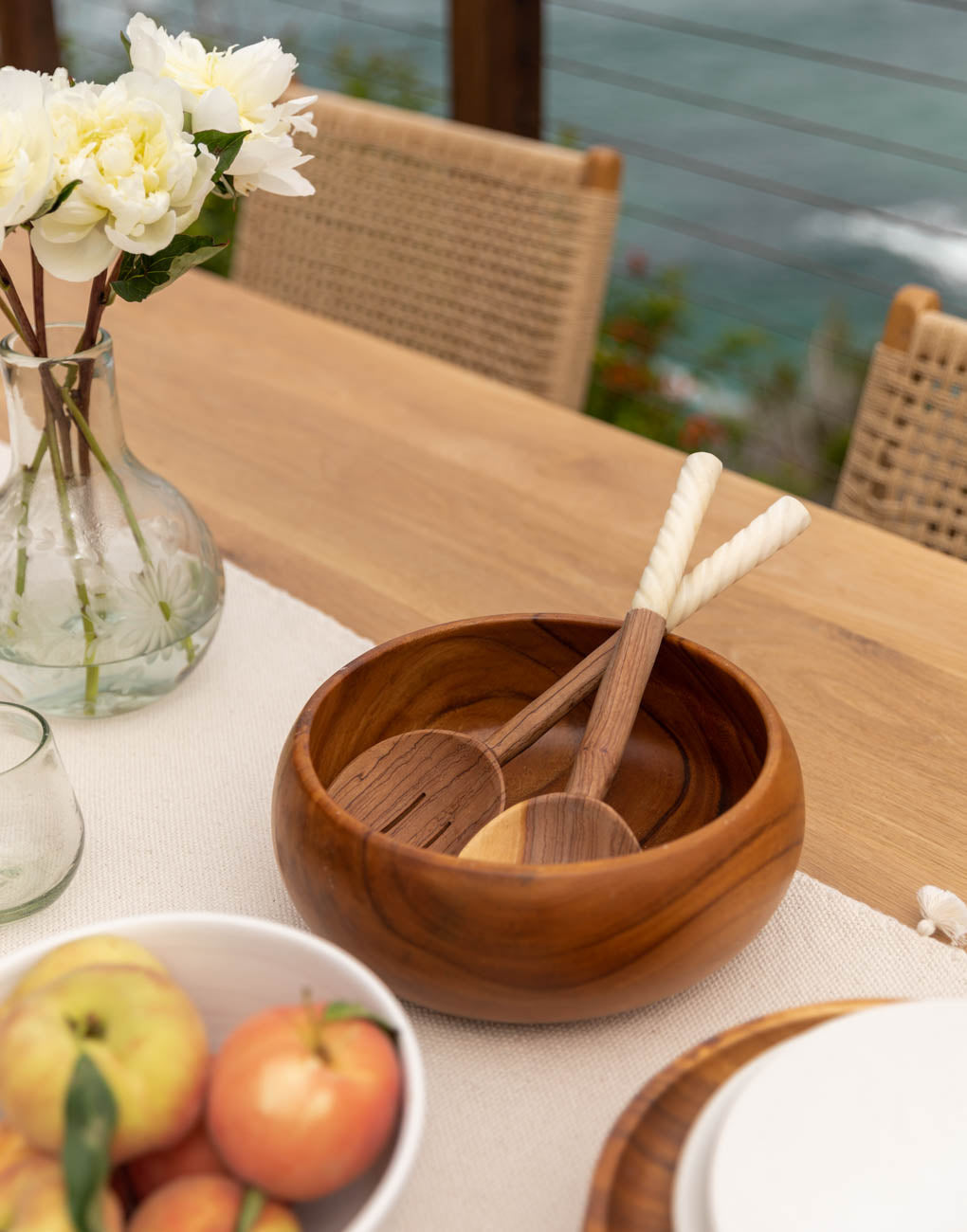 Acacia Wood Salad Bowl | The Little Market